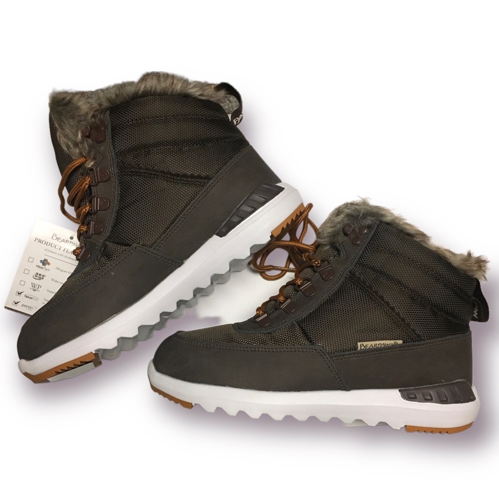 Bearpaw Mokelumne Big Girls Youth Brown Winter Boots